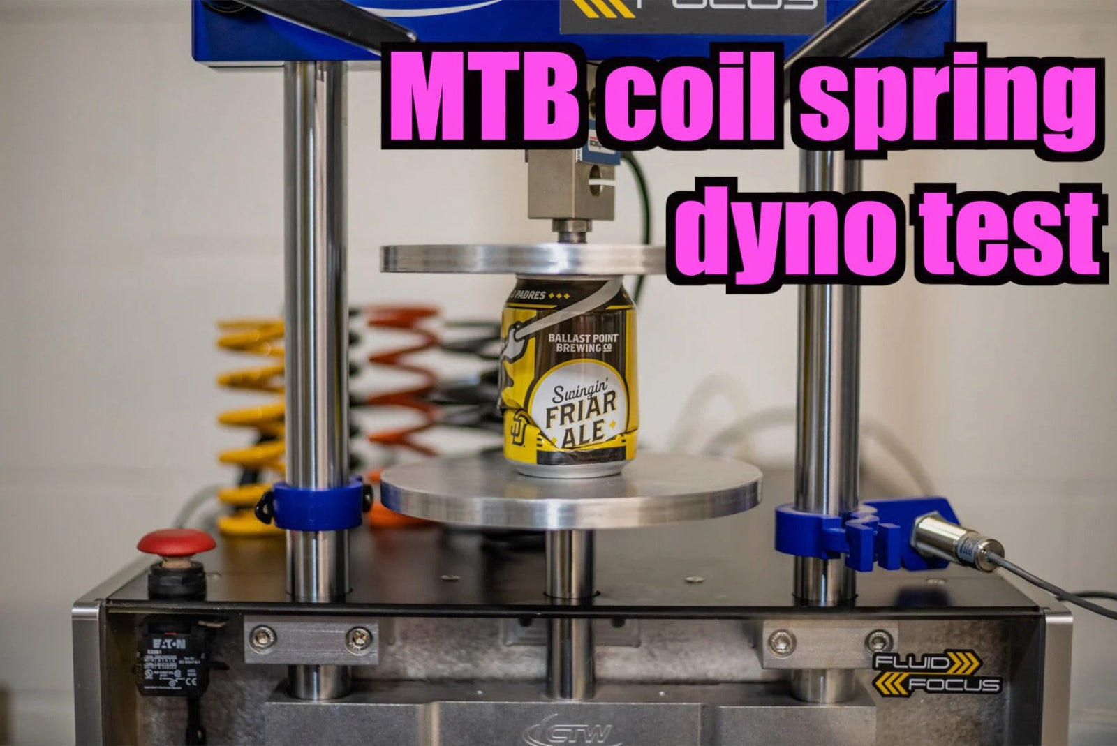 MTB coil spring dyno test
