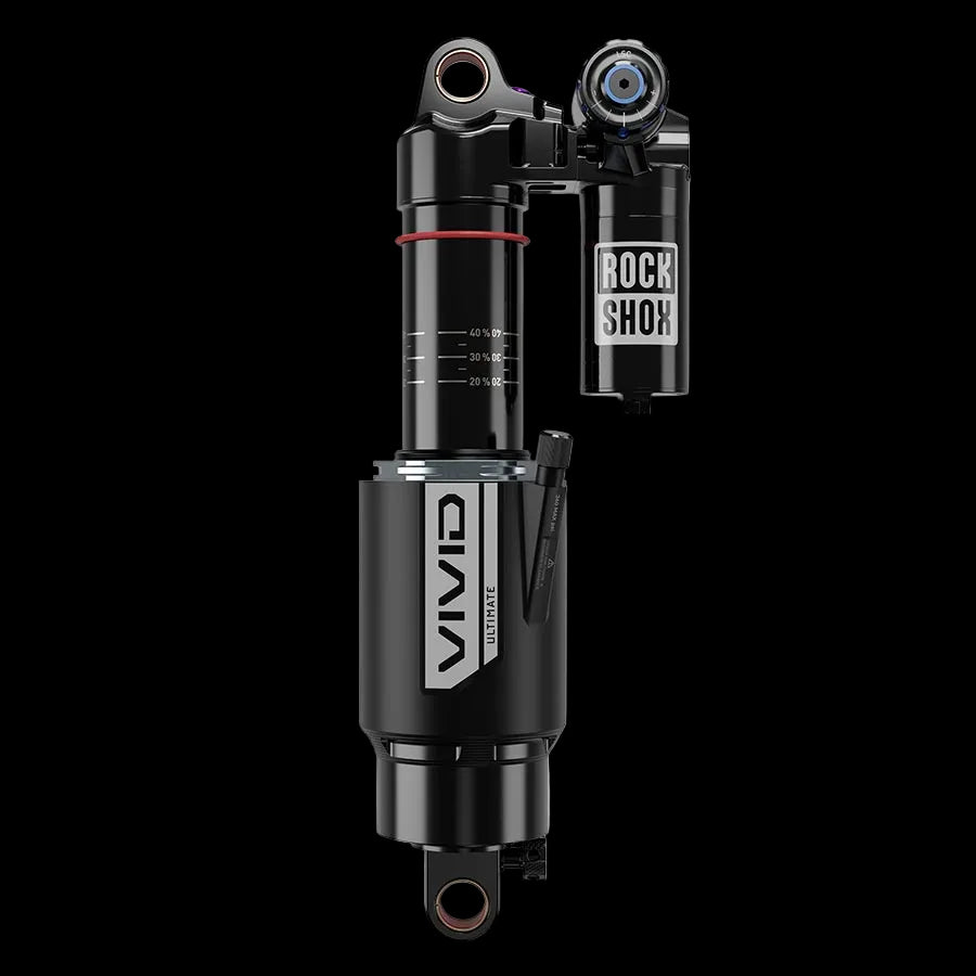 RockShox Vivid Ultimate RC2T Rear Shock - 230 x 62.5 mm Vivid Air 2 Tokens Reb55/Comp37 L/O4 Std 10x40/10x54 C1 Trek Slash 2021+
