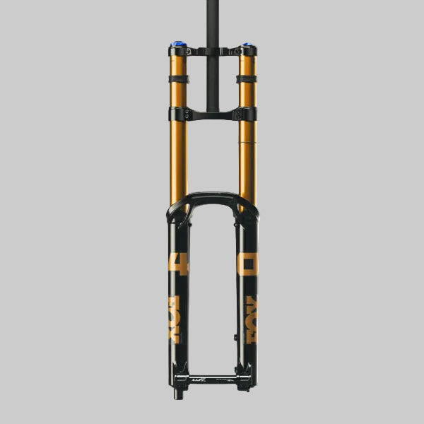 FOX 40 Factory Suspension Fork - 29" 203 mm 20TA x 110 mm 52mm Offset GRIP X2 MY27 Float Glidecore Air Spring Shiny BLK