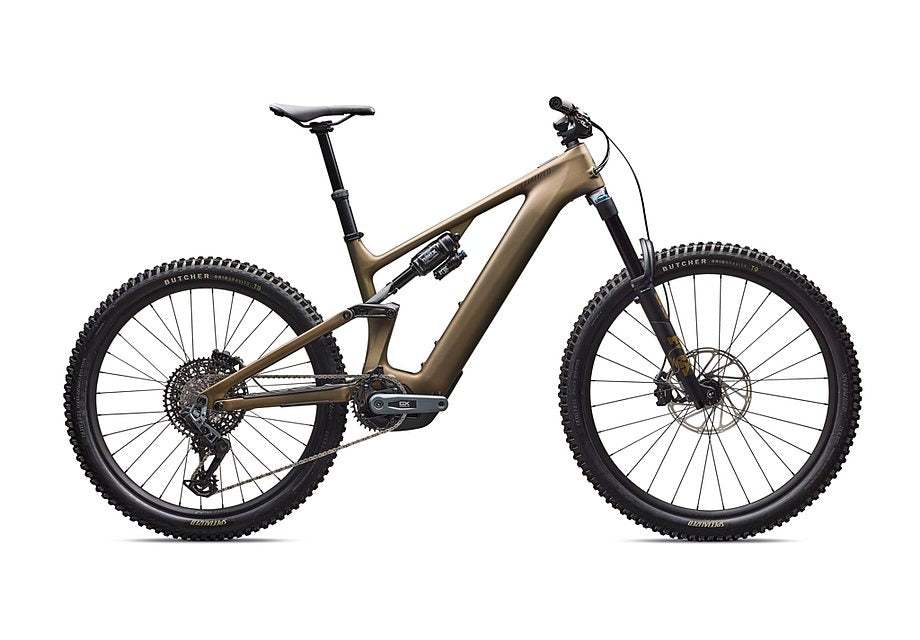 2026 Specialized Levo Expert Carbon G4 Bike Satin Burnt Gold Metallic / Doppio S2