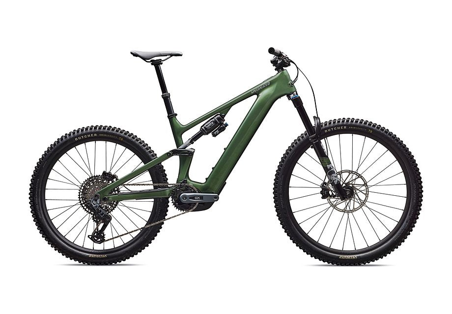 2026 Specialized Levo Expert Carbon G4 Bike Gloss Cypress Metallic / Silver Dust S2