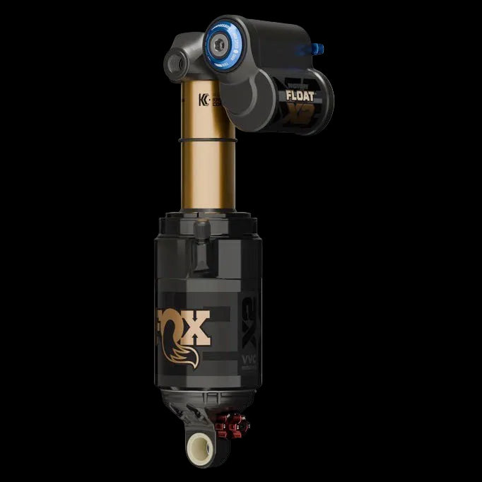 FOX FLOAT X2 Factory Rear Shock - Trunnion Metric 205 x 60 mm 2-Position Lever Kashima Coat